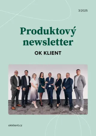 Produktový newsletter 3/2025, titulní strana
