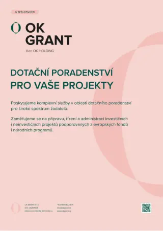 OK GRANT s.r.o. - Obnovitelné zdroje energie - Výroba biometanu – výzva II., titulní strana